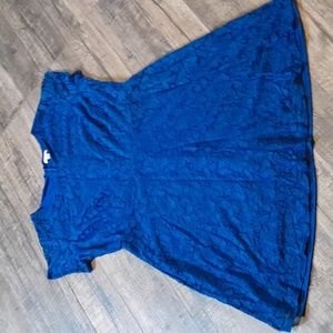 Women's  Size 20W Cato Blue Dress